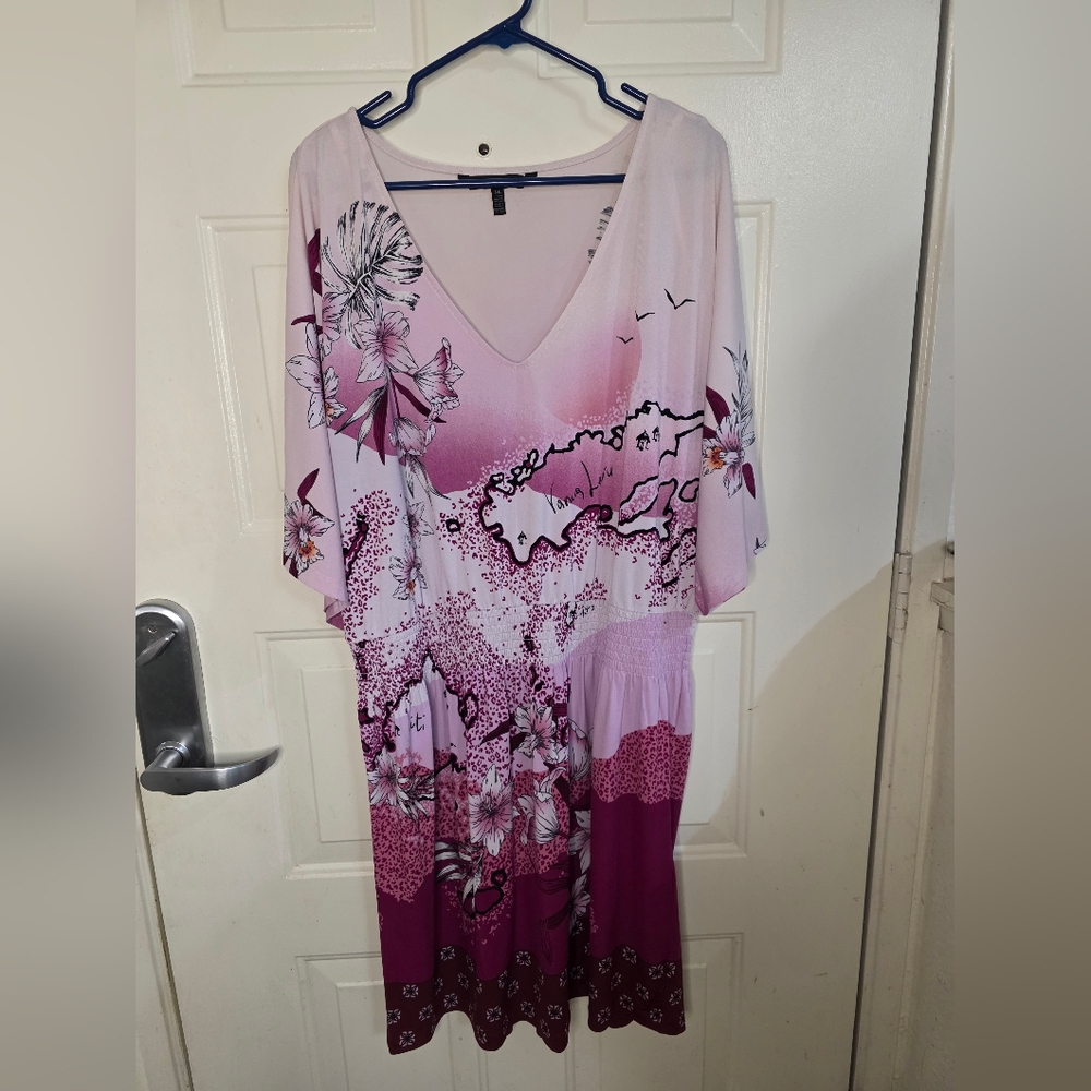 White House Black Market Pink Dress‎